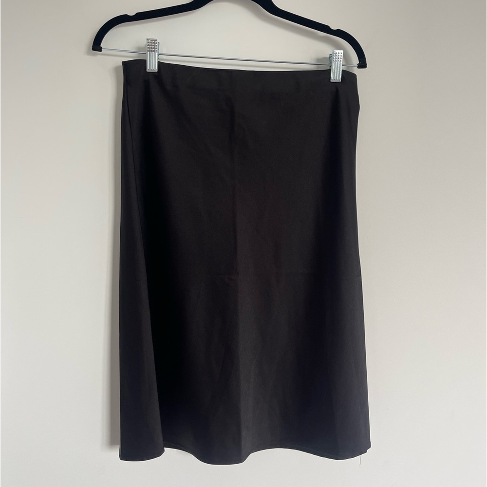 Knee length slip skirt